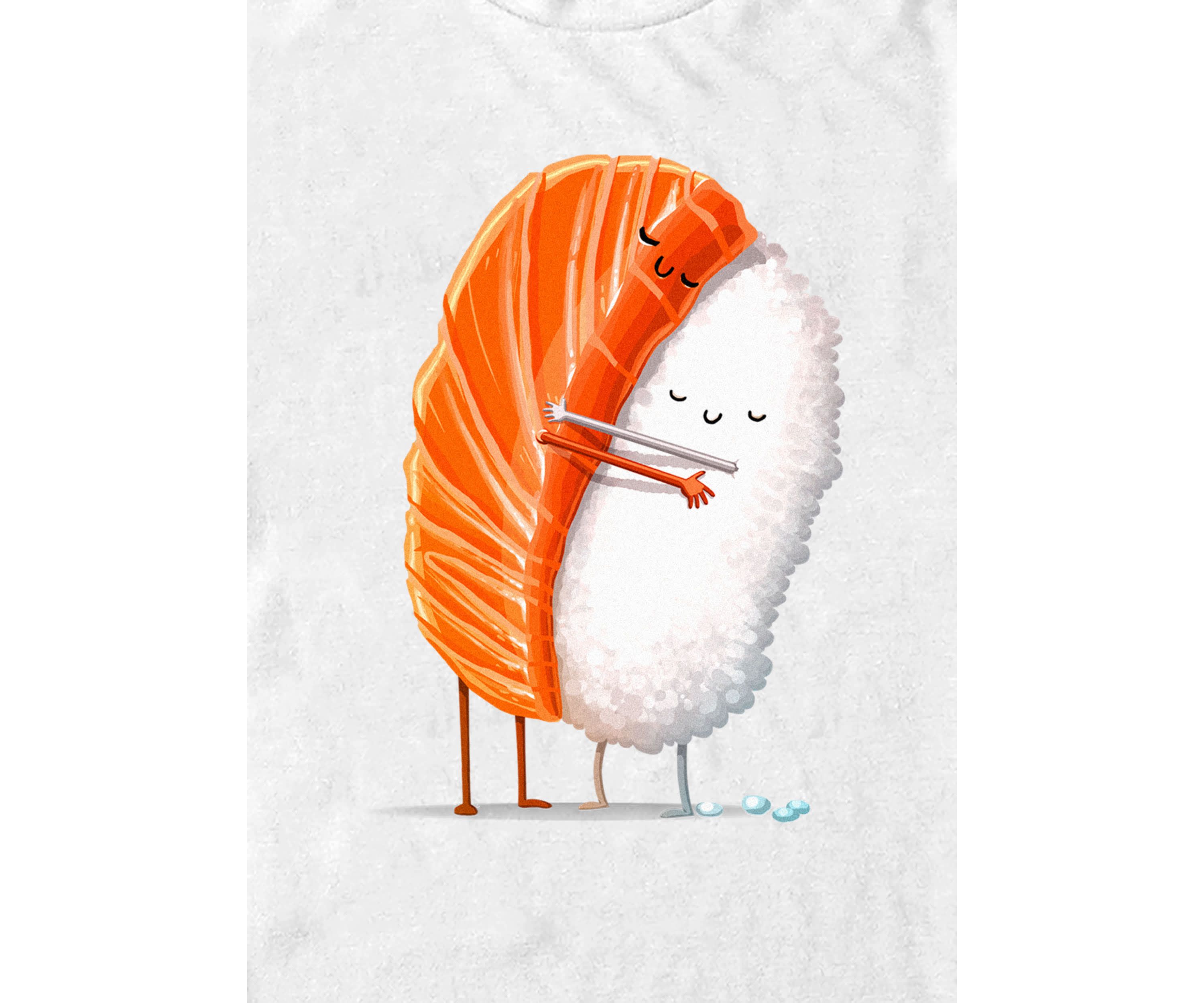 Sushi Hug Graphic T-Shirt