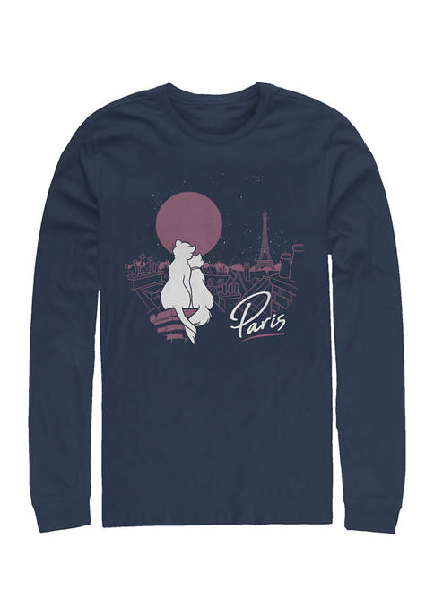 Disney® Together In Paris Graphic Long Sleeve Crew