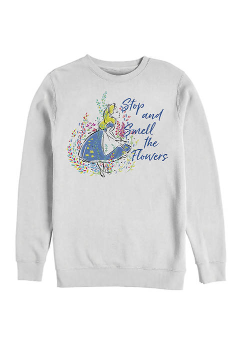 Disney® Smell the Flowers Crew Fleece Graphic Sweatshirt