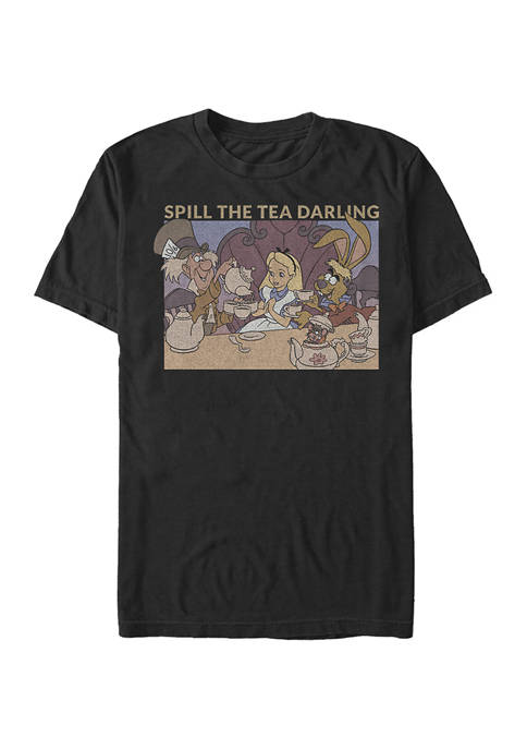 Disney® Spill the Tea Graphic Short Sleeve T-Shirt