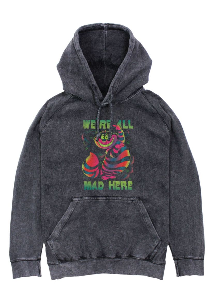 Cheshire Rainbow Graphic Fleece Hoodie