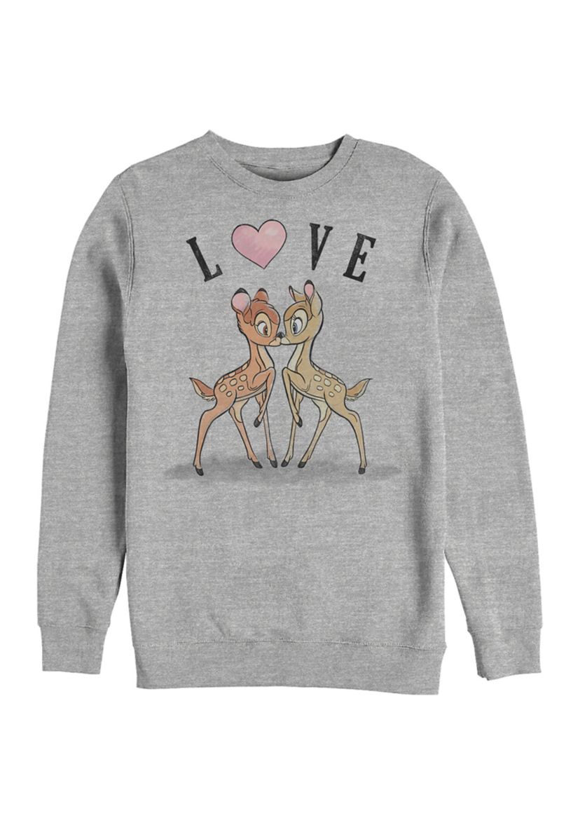 Love Graphic Crew Fleece Sweatshirt