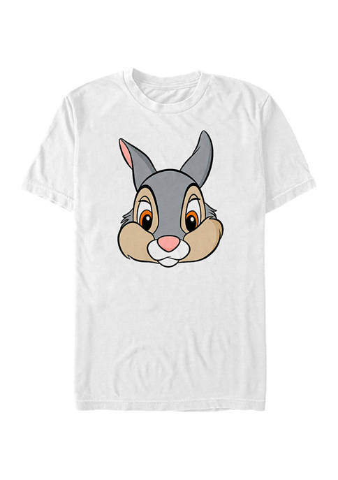 Disney® Thumper Big Face Short Sleeve Graphic T-Shirt