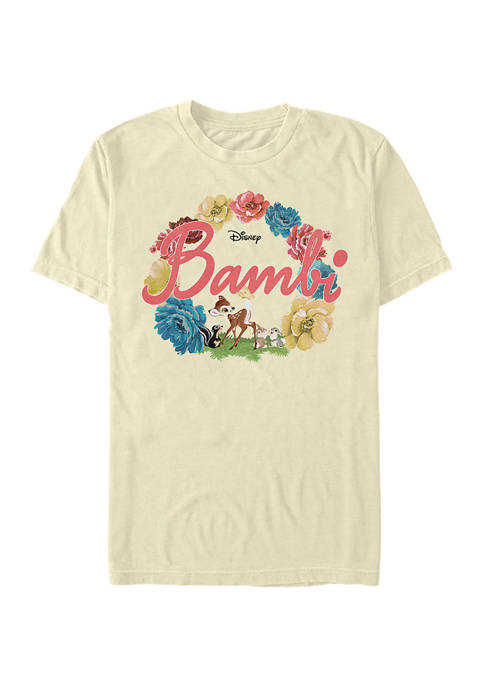 Disney® Flowers Short Sleeve Graphic T-Shirt