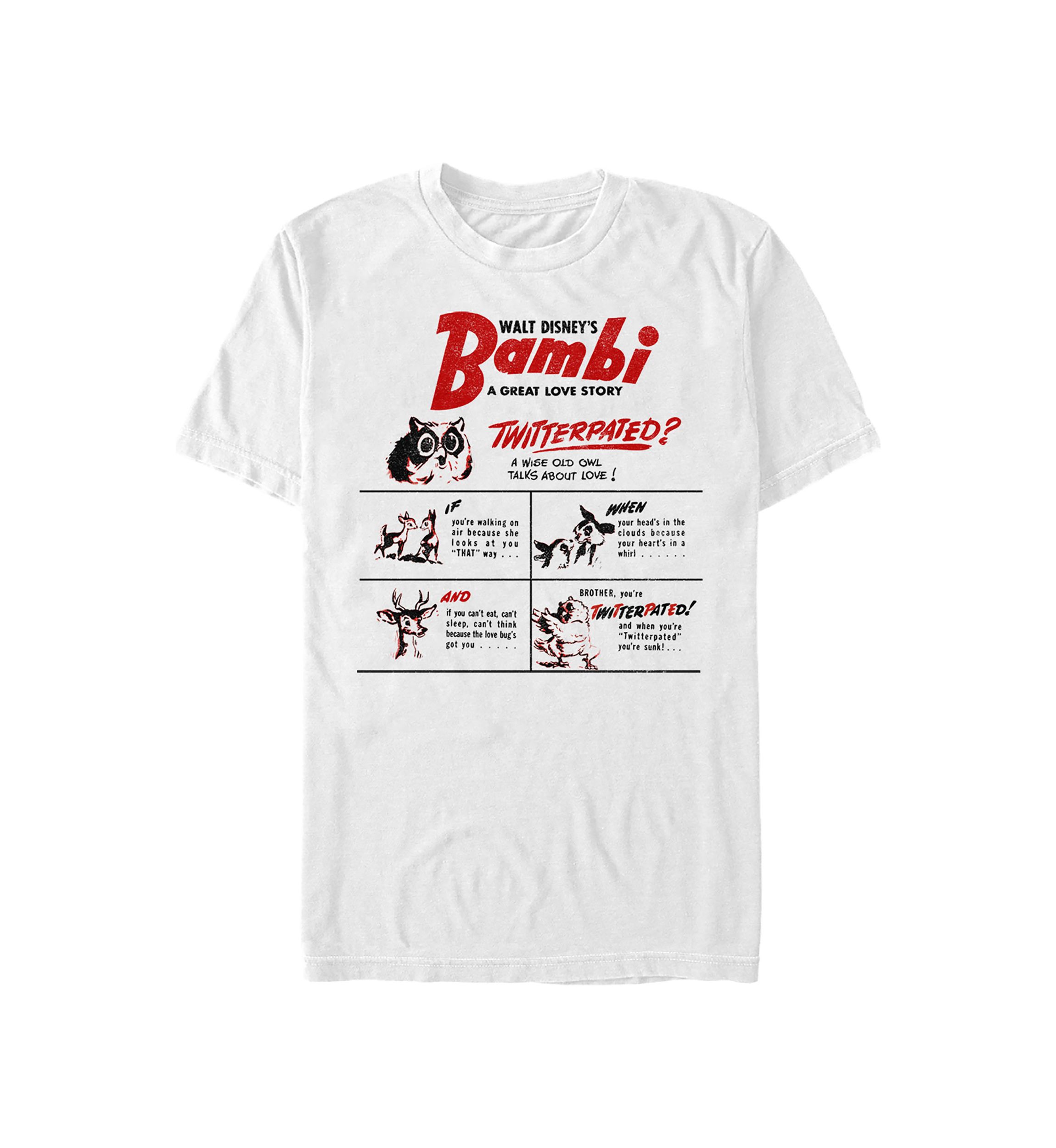Twitterpated Graphic Short Sleeve T-Shirt