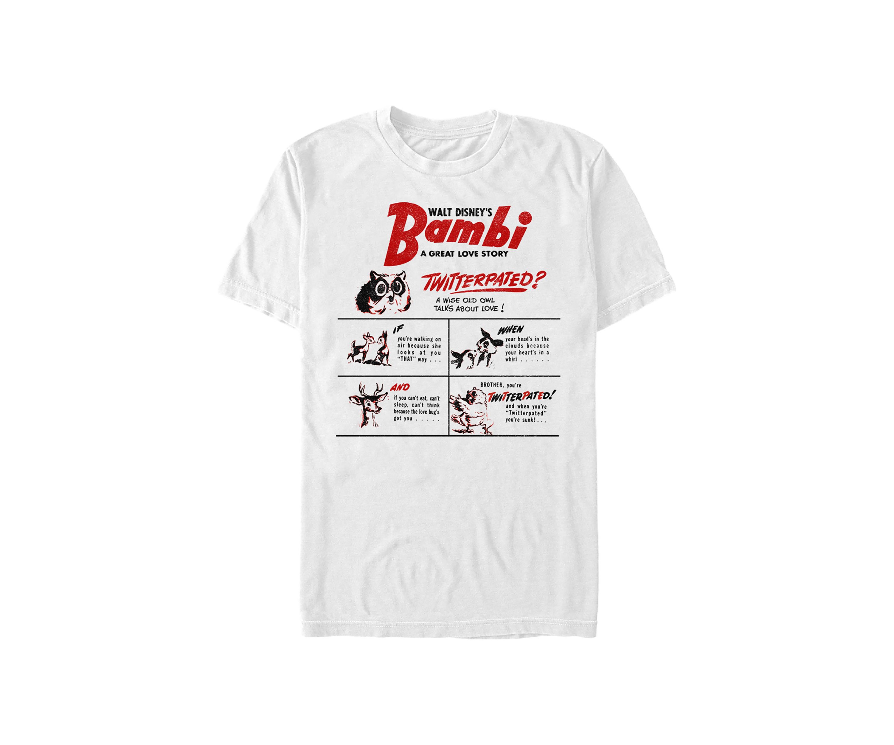 Twitterpated Graphic Short Sleeve T-Shirt