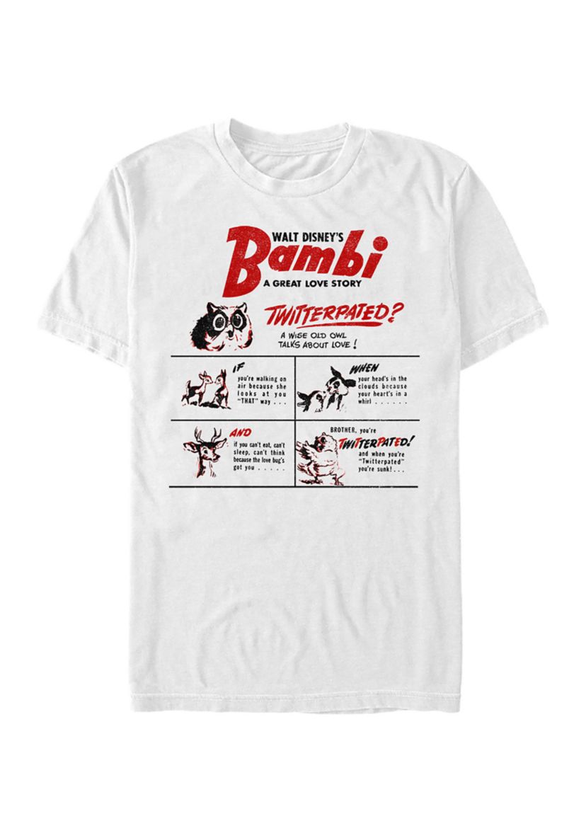 Twitterpated Graphic Short Sleeve T-Shirt