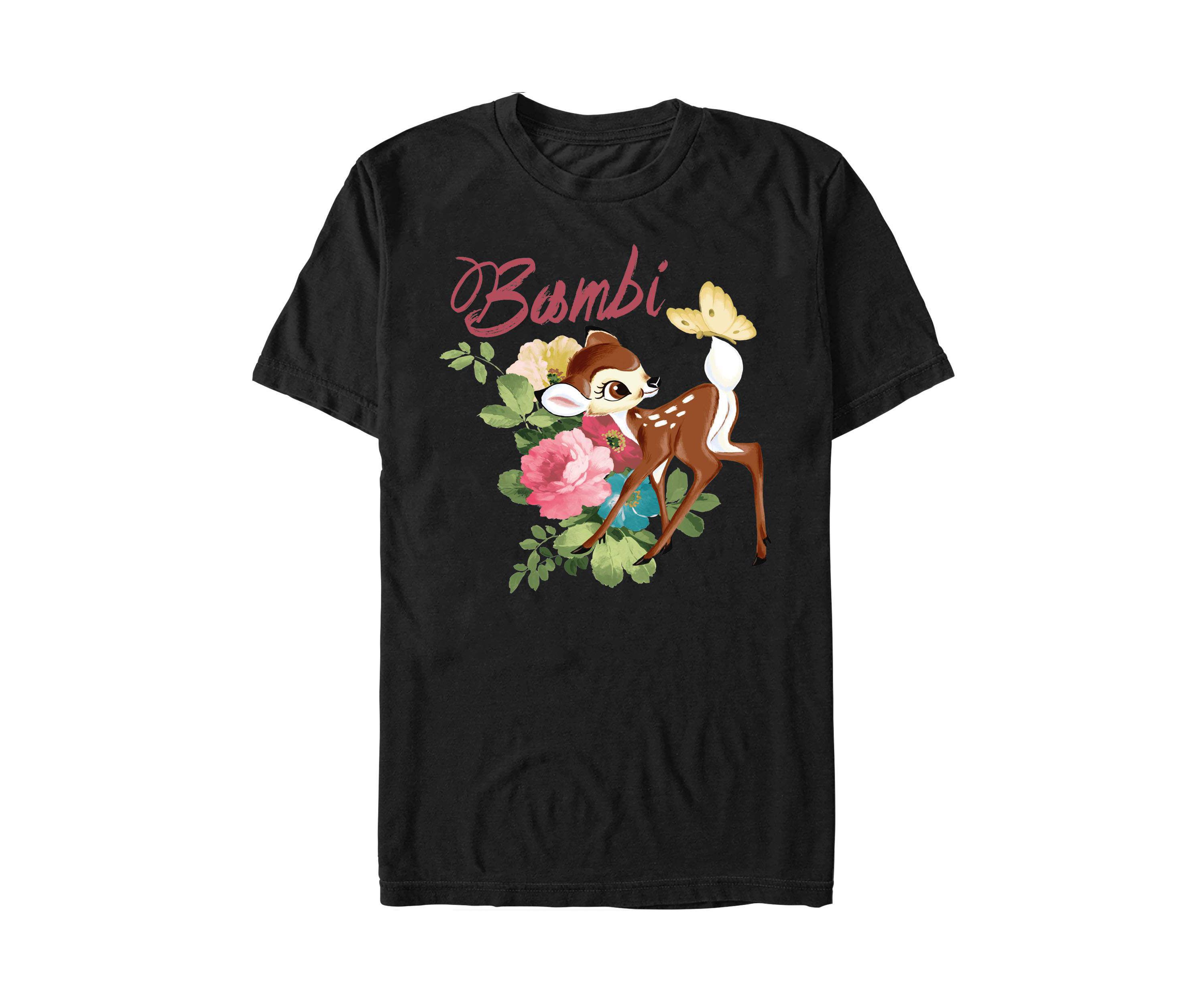 Floral Butterflies Graphic T-Shirt