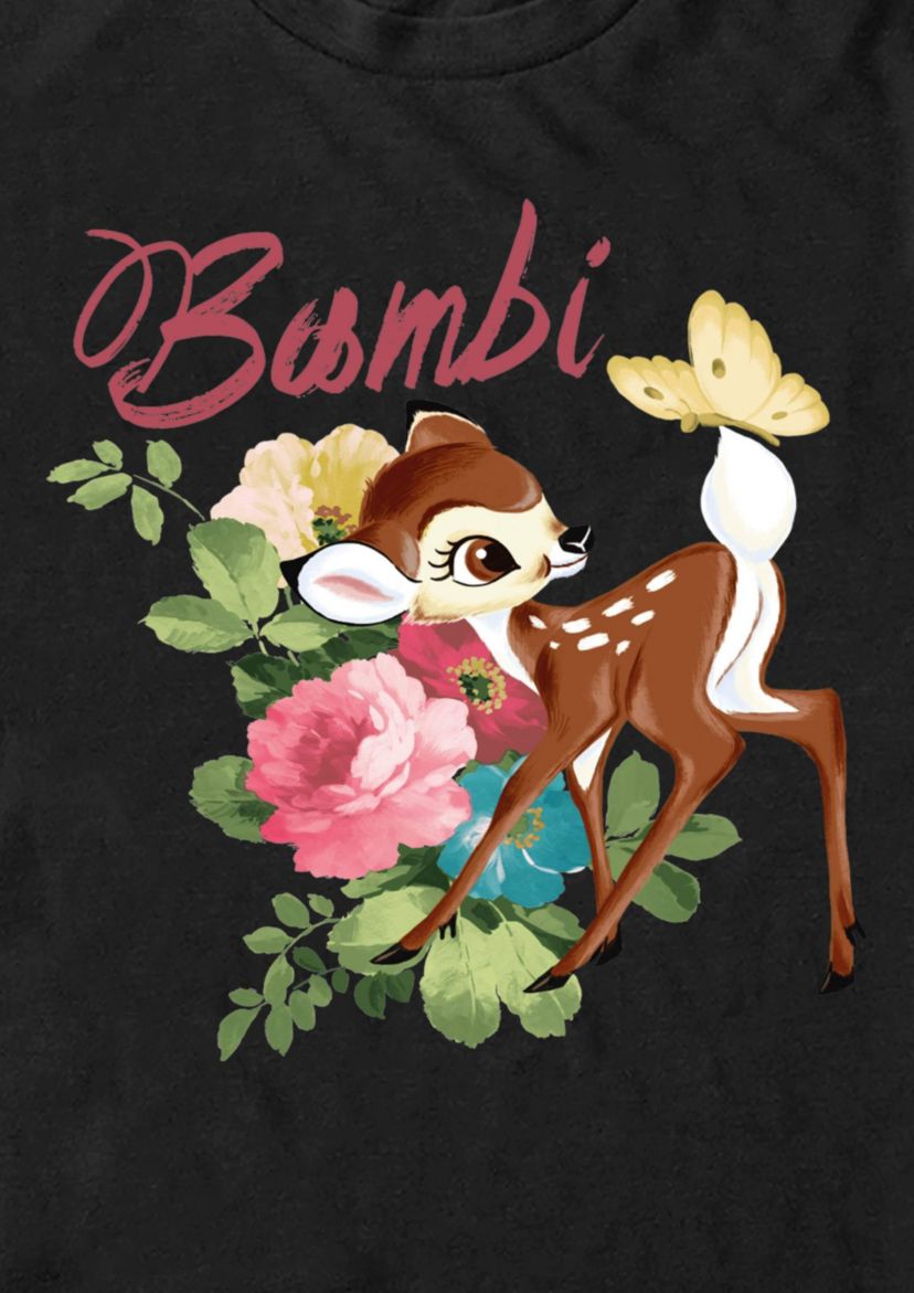 Floral Butterflies Graphic T-Shirt