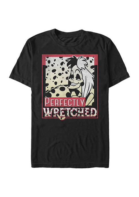 Disney® Wretched Cruella Short Sleeve Graphic T-Shirt