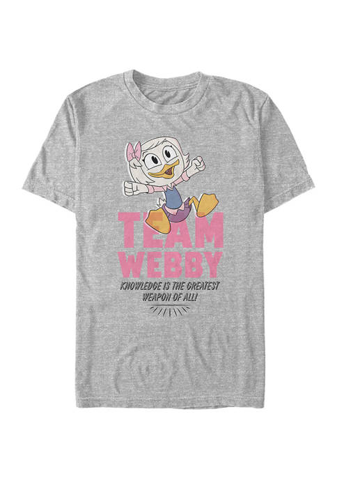 Disney® Team Webby Pink Graphic Short Sleeve T-Shirt
