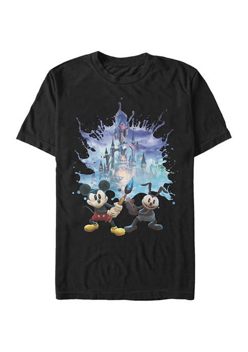 Disney® Splash Poster Cutout Short Sleeve Graphic T-Shirt