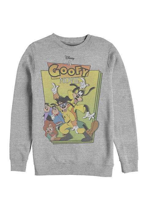 Disney® Goof Cover Crew Fleece Graphic Sweatshirt