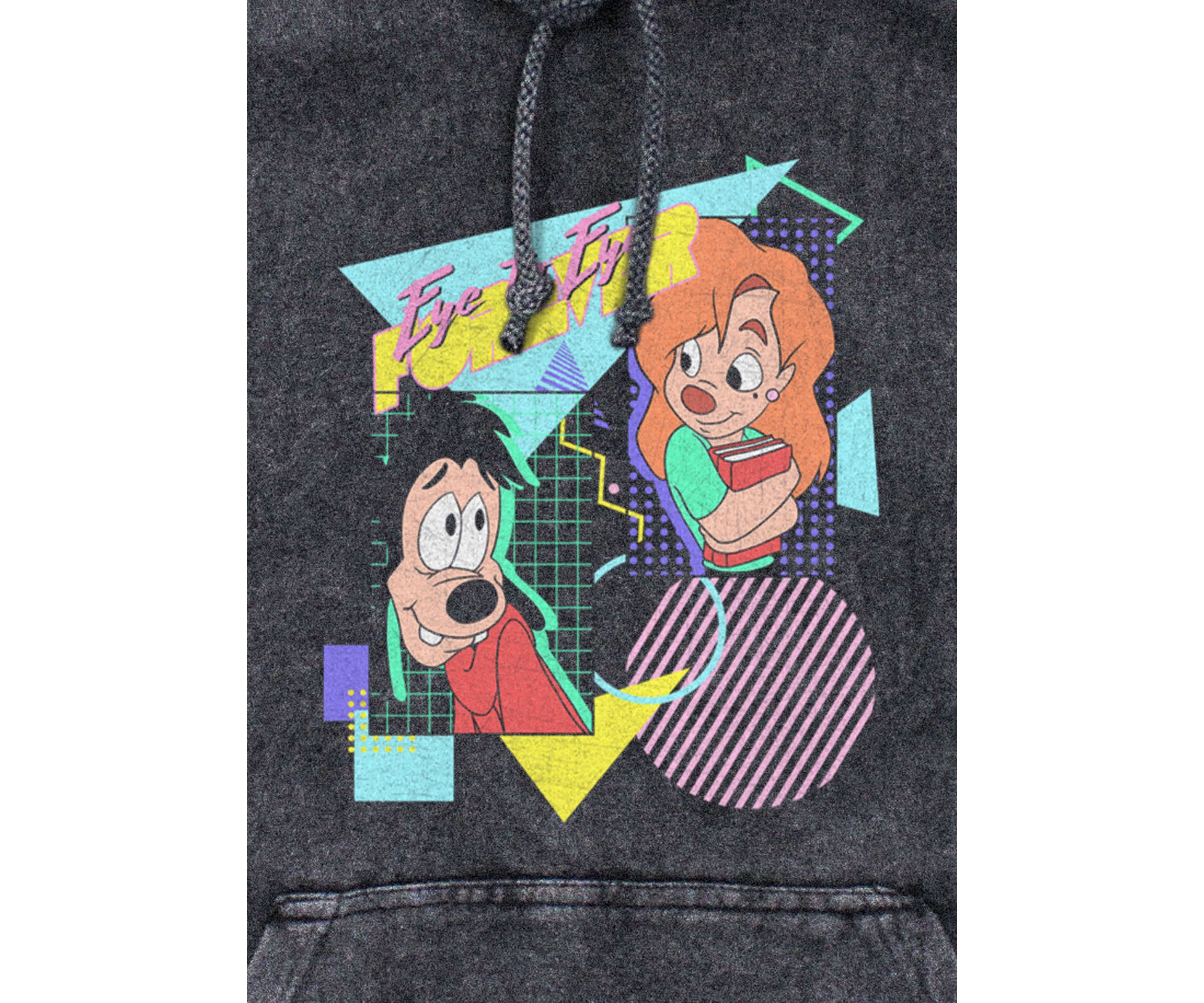 Eye To Eye 80S Graphic Fleece Hoodie