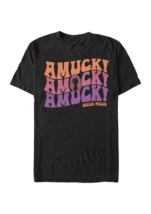 Hocus Pocus Amuck Short Sleeve Graphic T-Shirt