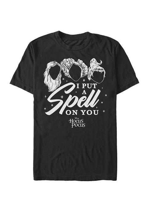 Juniors Hair Sill Spell Graphic Short Sleeve T-Shirt