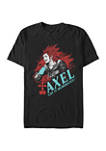 Kingdom Hearts Solo Axel Short Sleeve Graphic T-Shirt
