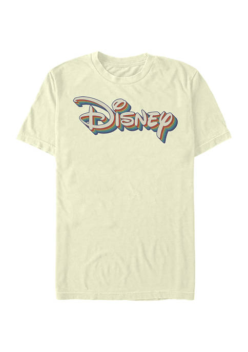 Disney® Juniors Disney Retro Rainbow Graphic Short Sleeve