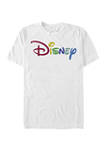 Juniors Multicolor Disney Graphic Short Sleeve T-Shirt