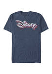 Juniors Disney Retro Rainbow Graphic Short Sleeve T-Shirt