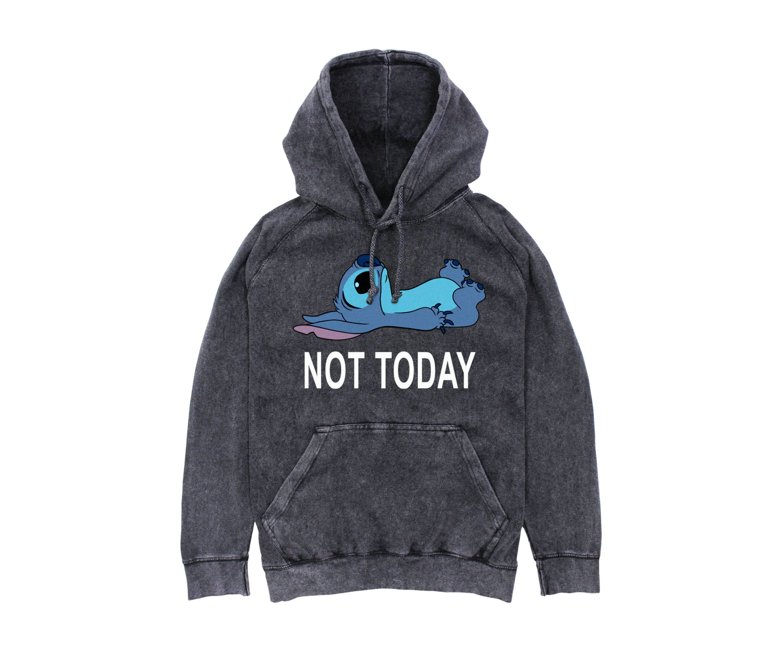Not Today Graphic Fleece Hoodie