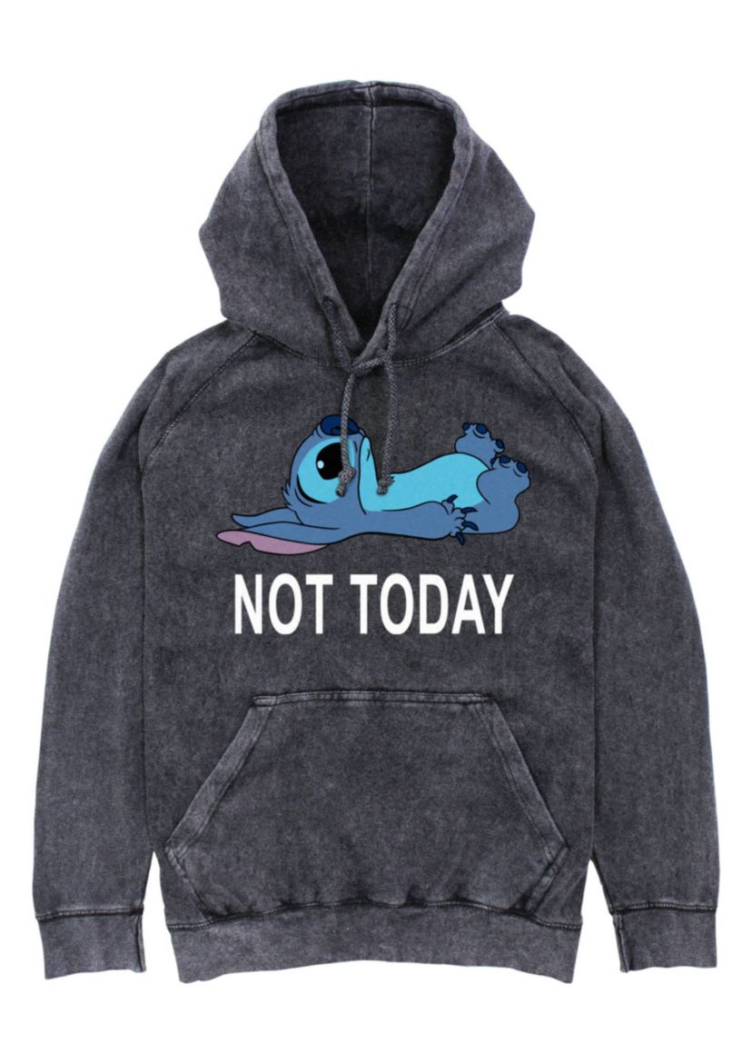 Not Today Graphic Fleece Hoodie