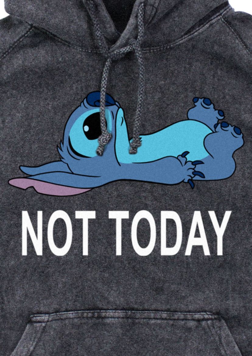 Not Today Graphic Fleece Hoodie