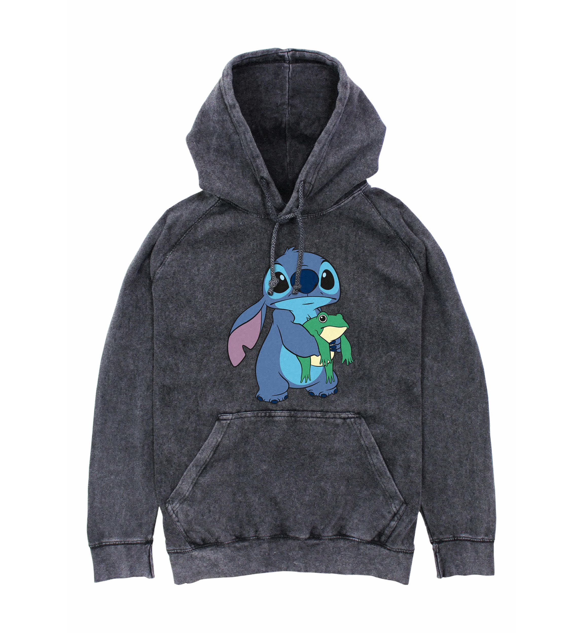 Stitch Froggie Graphic Fleece Hoodie