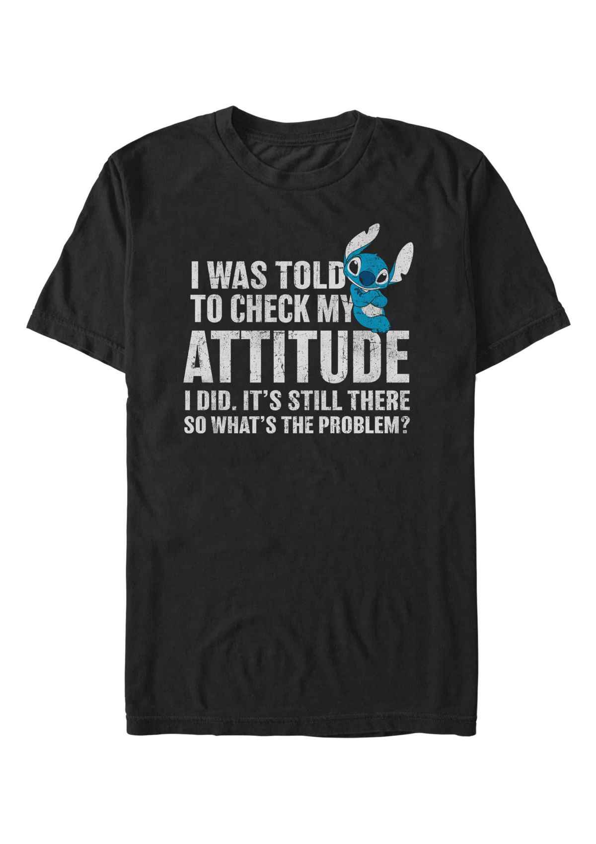 Attitude Check Graphic T-Shirt