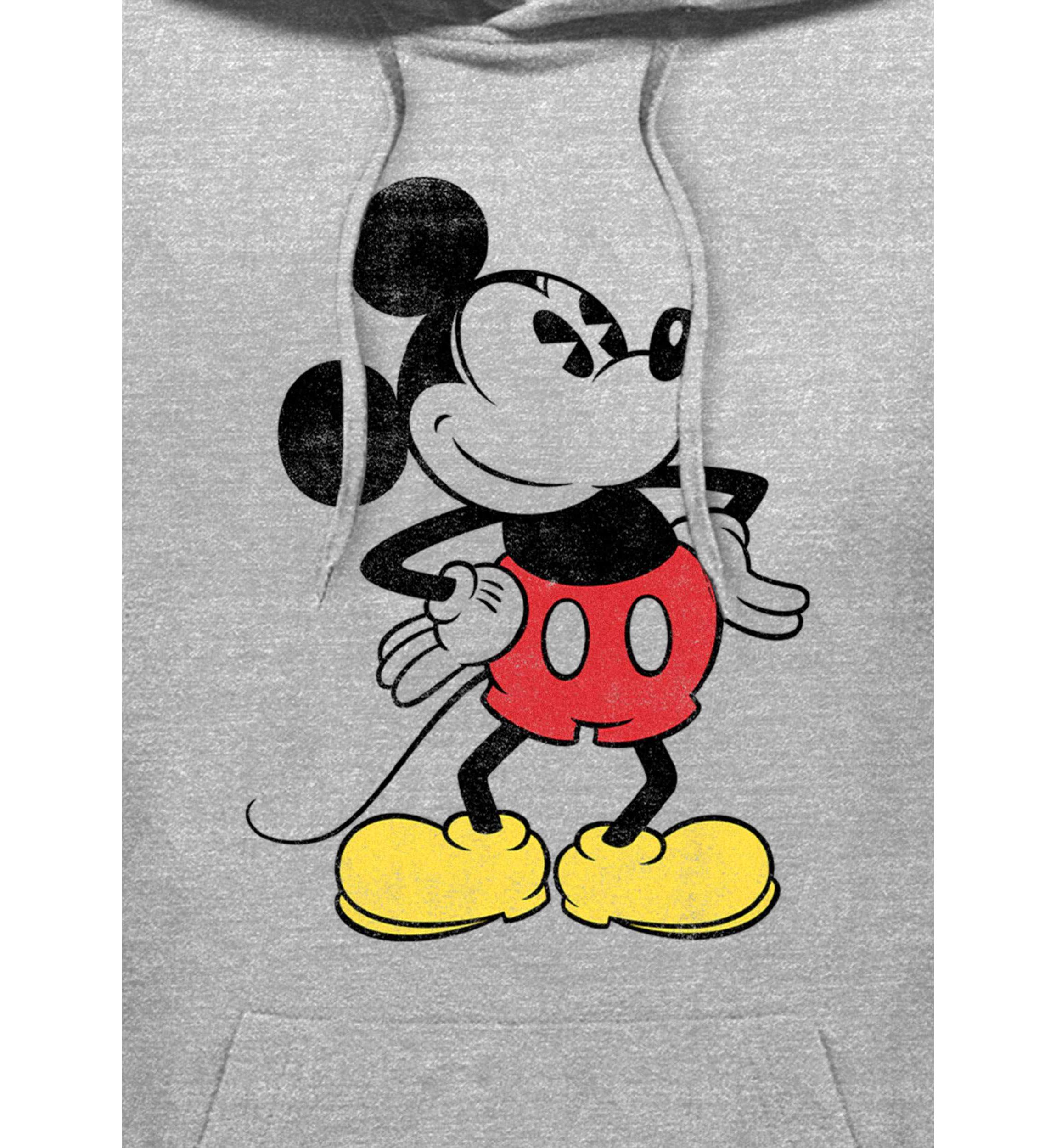 Classic Vintage Mickey Graphic Fleece Hoodie