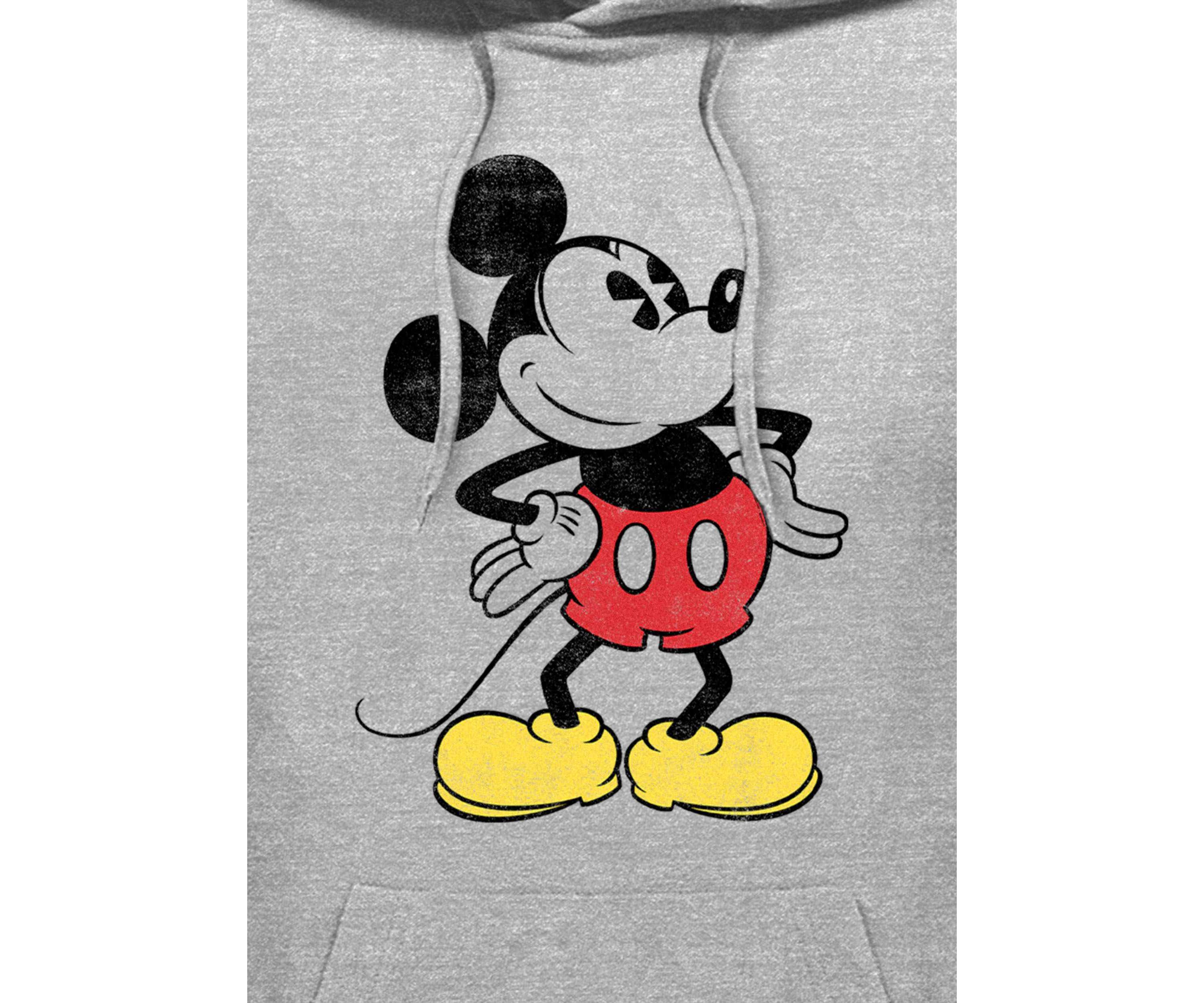 Classic Vintage Mickey Graphic Fleece Hoodie