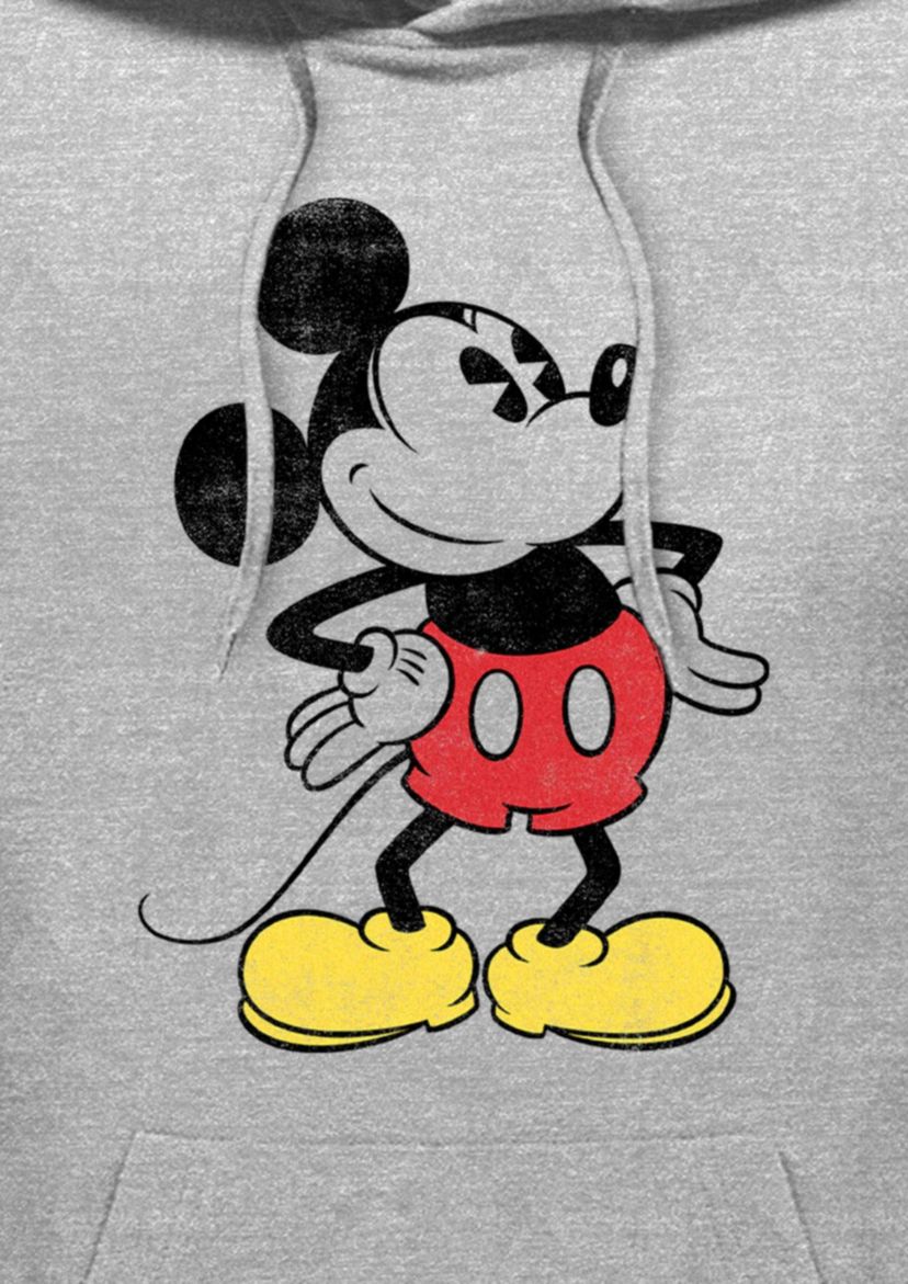 Classic Vintage Mickey Graphic Fleece Hoodie