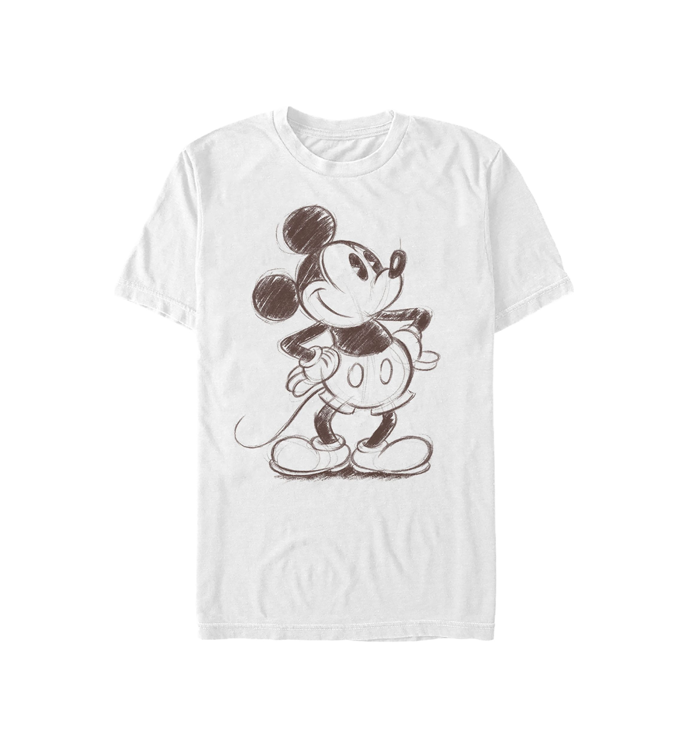 Juniors Sketchy Graphic T-Shirt