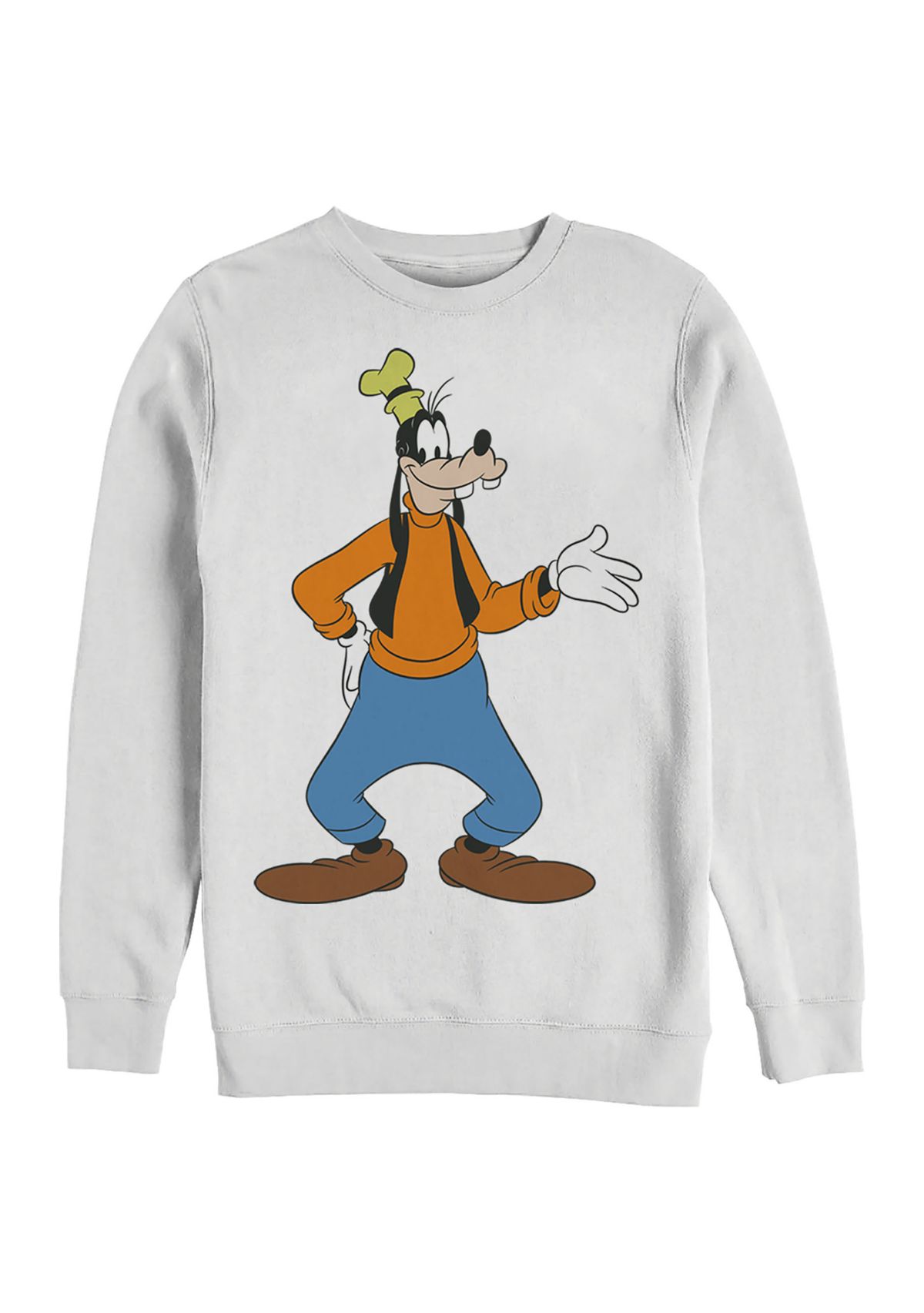 Traditional Goofy Crew Fleece Graphic Sweatshirt