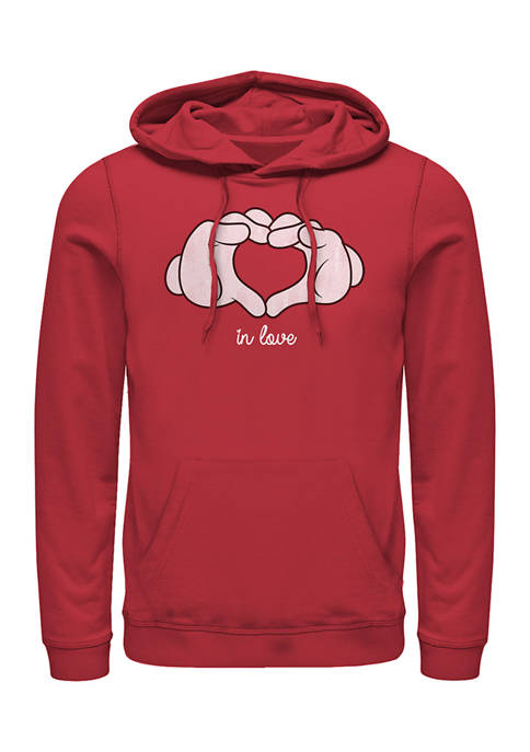 Disney® Glove Heart Graphic Fleece Hoodie