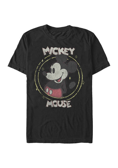 Happy Mickey Short Sleeve Graphic T-Shirt