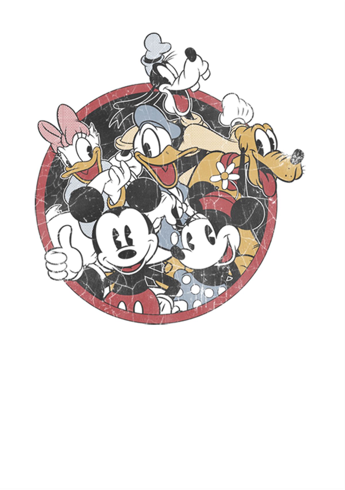 Retro Groupie Crew Fleece Graphic Sweatshirt