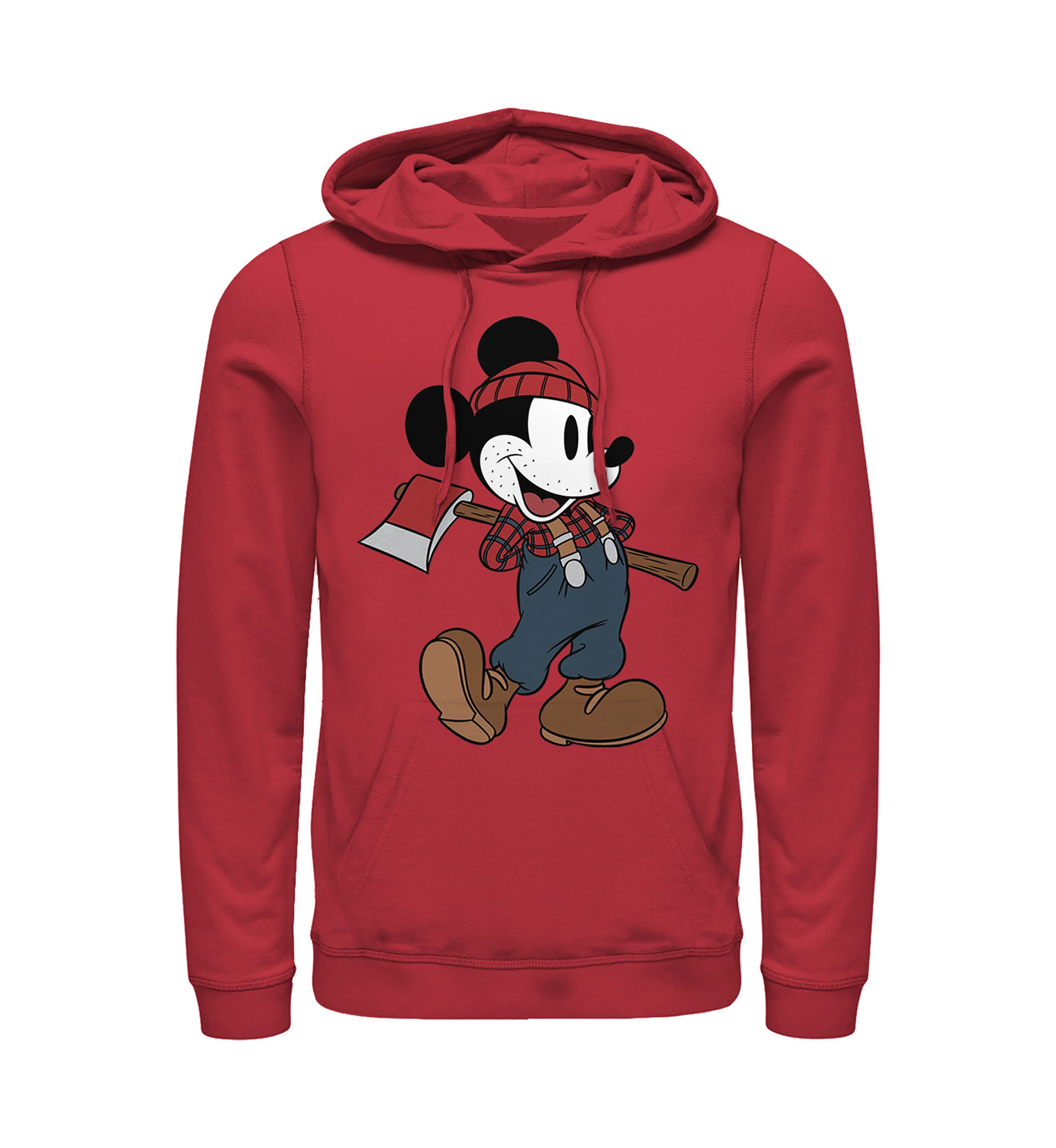 Lumberjack Mickey Crew Fleece Graphic Sweatshirt