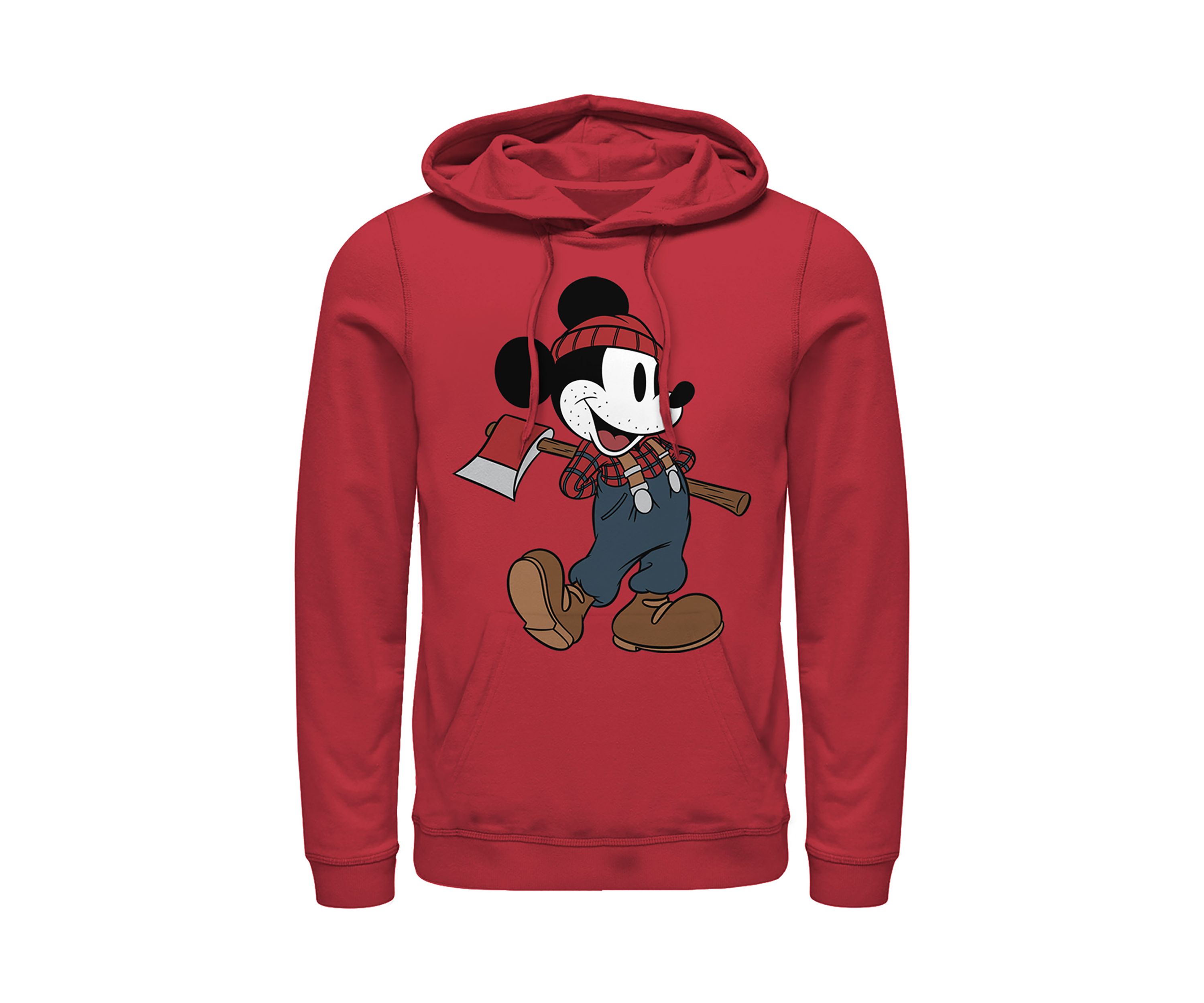 Lumberjack Mickey Crew Fleece Graphic Sweatshirt
