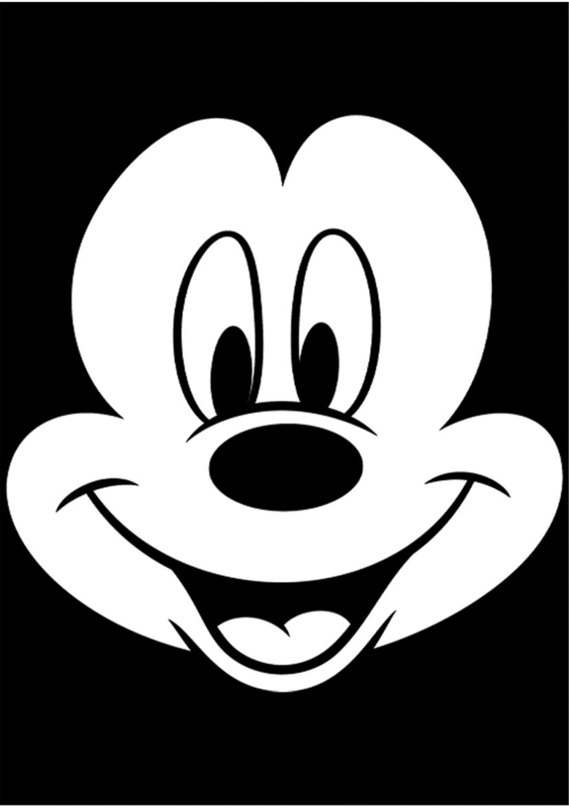 Big Face Mickey Fleece Graphic Hoodie
