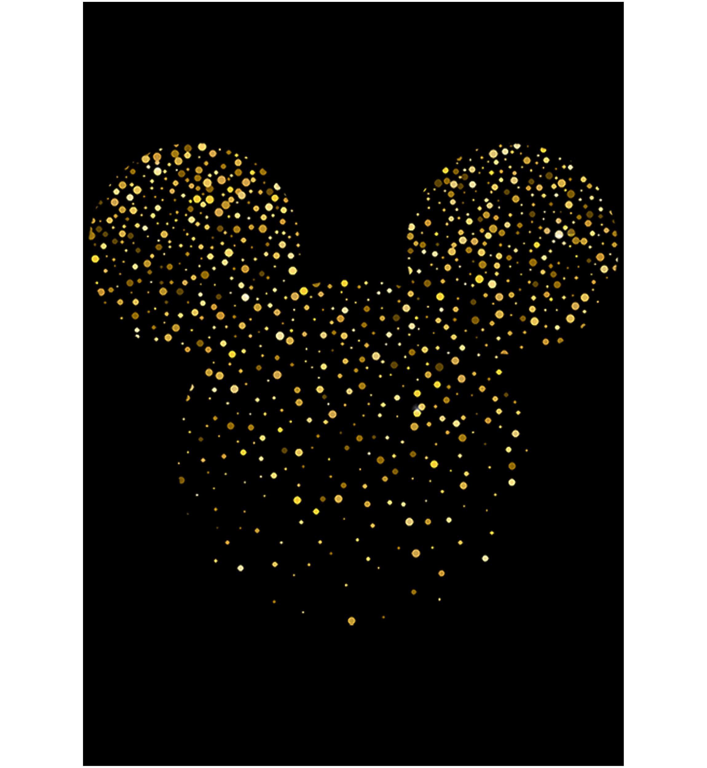 Mickey Confetti Fill Fleece Graphic Hoodie