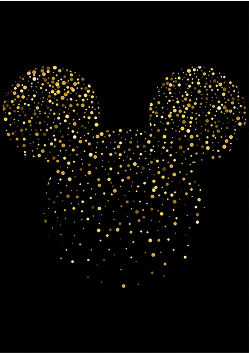 Mickey Confetti Fill Fleece Graphic Hoodie
