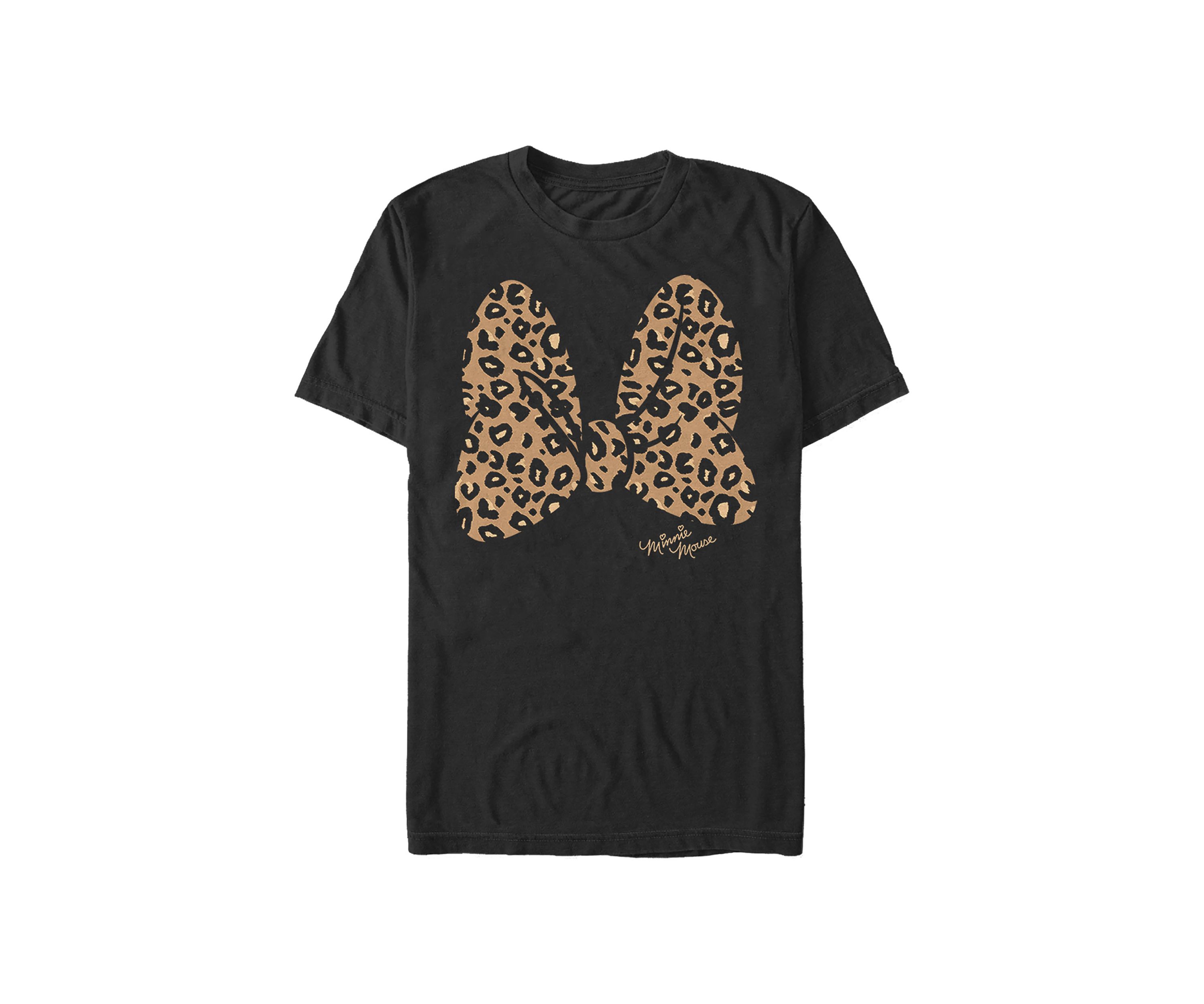 Animal Print Bow Graphic T-Shirt