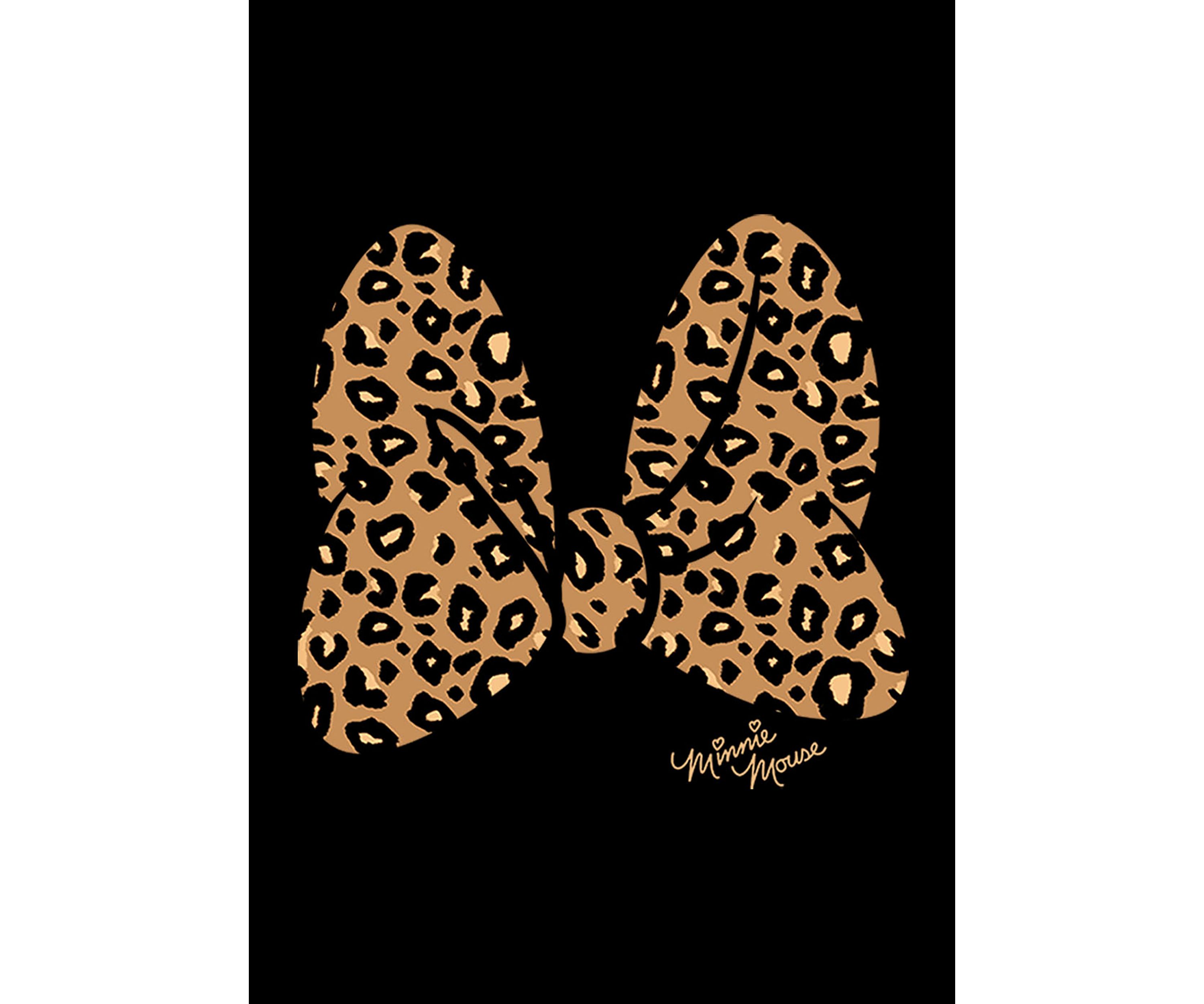 Animal Print Bow Graphic T-Shirt