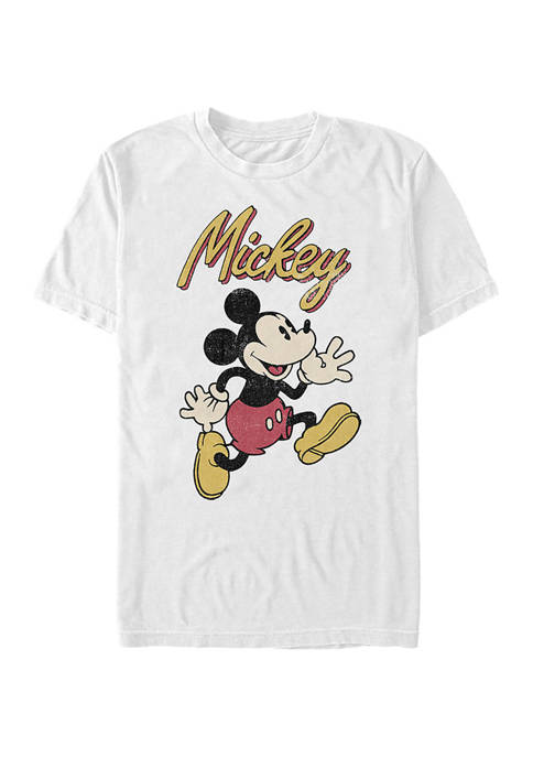 Disney® Vintage Mickey Short Sleeve Graphic T-Shirt