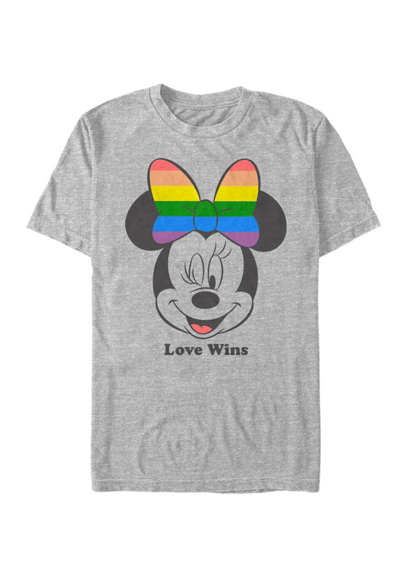Love Wins Short Sleeve Graphic T-Shirt