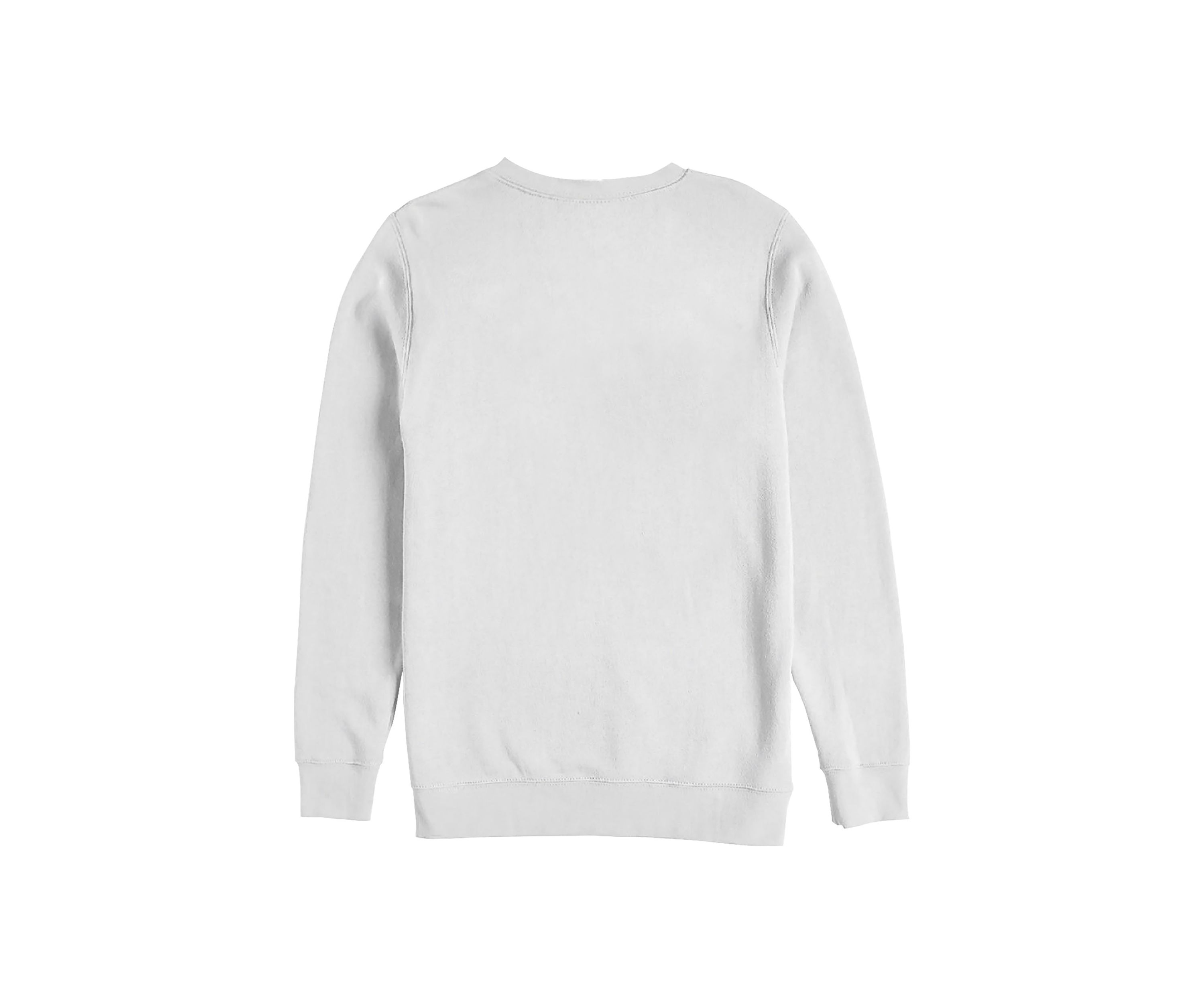 Tie Dye Fill Graphic Crew Fleece Sweatshirt