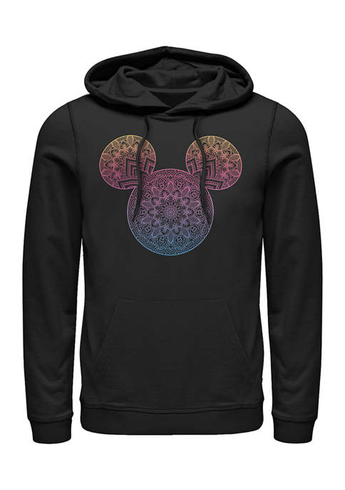 Disney® Mickey Mandala Fill Fleece Graphic Hoodie