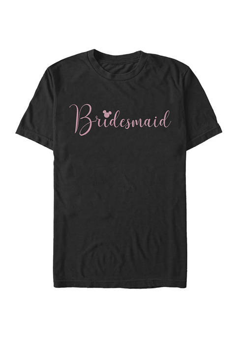 Disney® Bridesmaid Short Sleeve Graphic T-Shirt