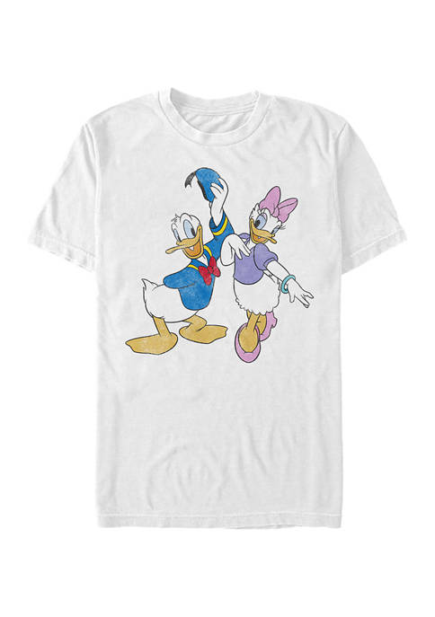 Disney® Big Donald Daisy Short Sleeve Graphic T-Shirt